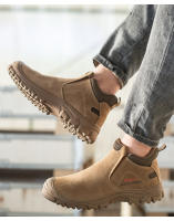 Zapatos De Seguridad Para Hombre Con Punta De Acero Transpirables Antideslizantes Cómodos Y Protegidos Contra Aislamiento 6KV - details 16