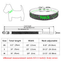 Collar De Cuero Suave Rosa Para Perros Y Gatos Ajustable Con Rhinestones Didog Adecuado Para Pequeños Y Medianos Animales XS S M Chihuahua - details 0