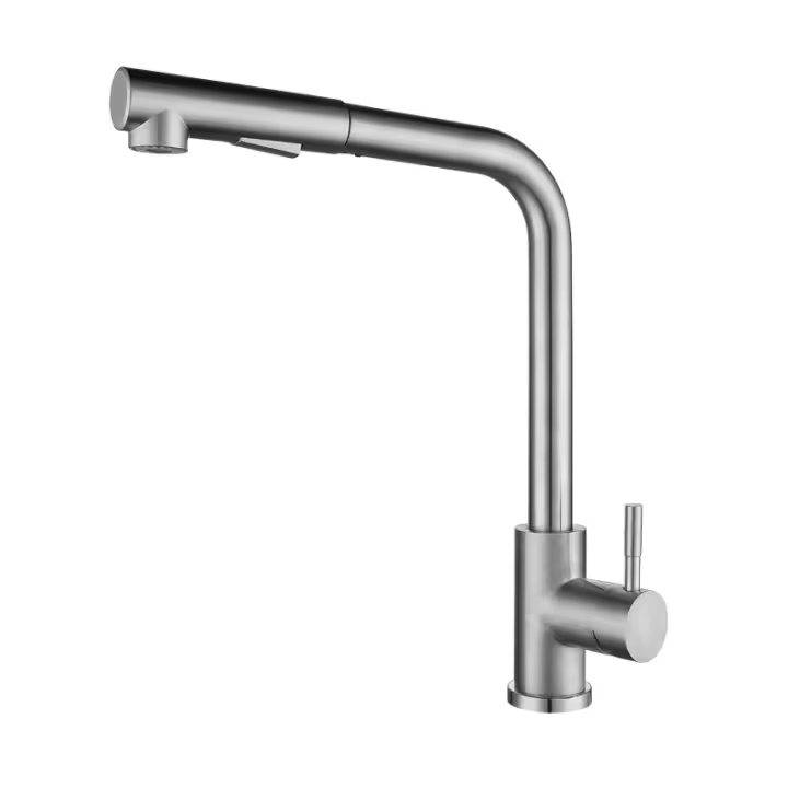 Tienda BIT Grifo de Cocina Extensible Baja presión 360 ° Maple Inoxide - 1