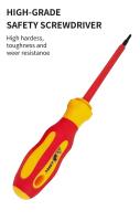 Juego De Destornilladores Magnéticos Aislados Phillips Torx Para Reparación Doméstica Herramientas Eléctricas Con Mango - details 6