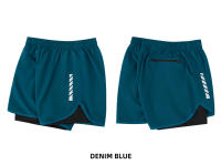 Shorts De Correr Para Hombre Con Bolsillos Cremallera Y Tela Transpirable Para Ejercicios Incluye Envolvente 2 En 1 - details 7
