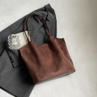 Bolso De Hombro De Seda Sintética Con Cierre Magnético Bolso De Mano Casual Para Otoño E Invierno Color Sólido Bolsos Clásicos Para Comunicación Diaria - details 7