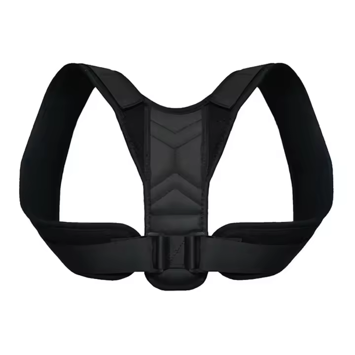 Corrector De Postura Para Espalda 1 Pieza Soporte De Hombro Corrección De Postura Para Hombres Y Mujeres Equipo De Entrenamiento Para Oficina Y Hogar Material De Algodón Y Neopreno - 1