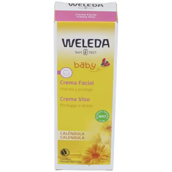 Weleda Crema Facial De Bebé Con Caléndula 50Ml - 1