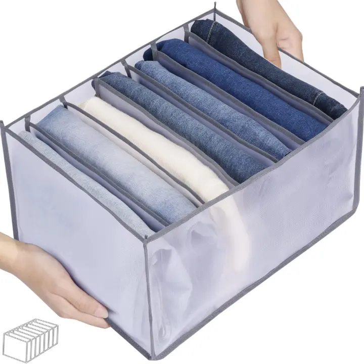 Other Caja de Almacenamiento Plegable y Lavable para Jeans - Organizador de Cajones de Ropa - 1