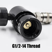 Régulador Micro MR Gen 2 Con Manómetro De Presión Baja HPA Ajustable 300psi Acero Inoxidable Y Aleación De Cobre Para Paintball - details 3