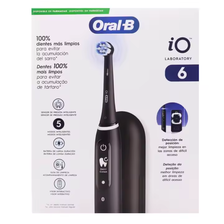 Oral-B Cepillo Electrico  Io6 Limpieza Profunda Negro - 1