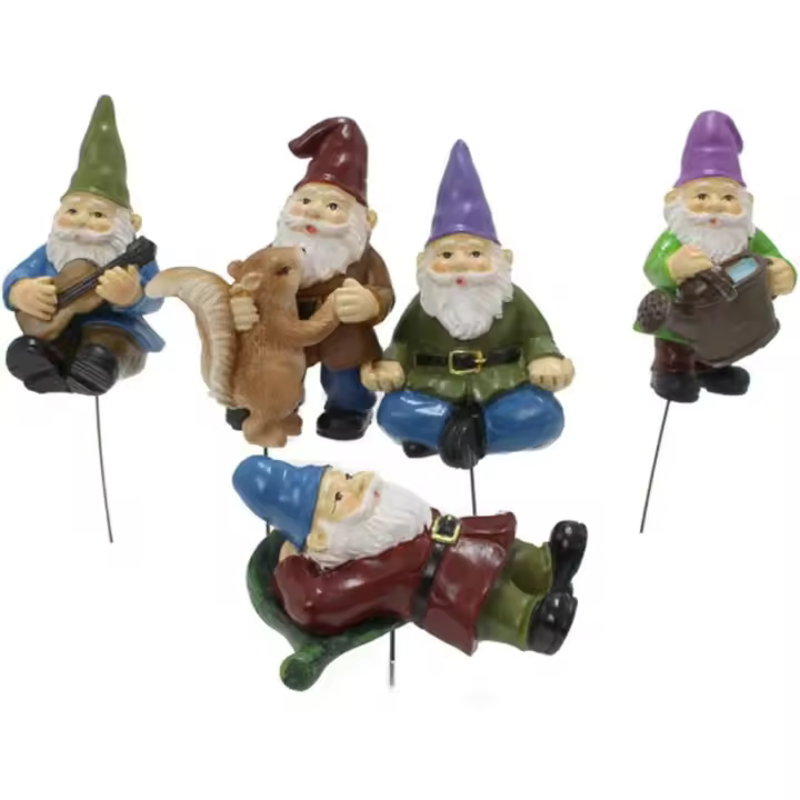 Accesorios de Jardín Para Gnomos, Gnomos de hadas para decoración de Jardín de hadas al Aire Libre - 1