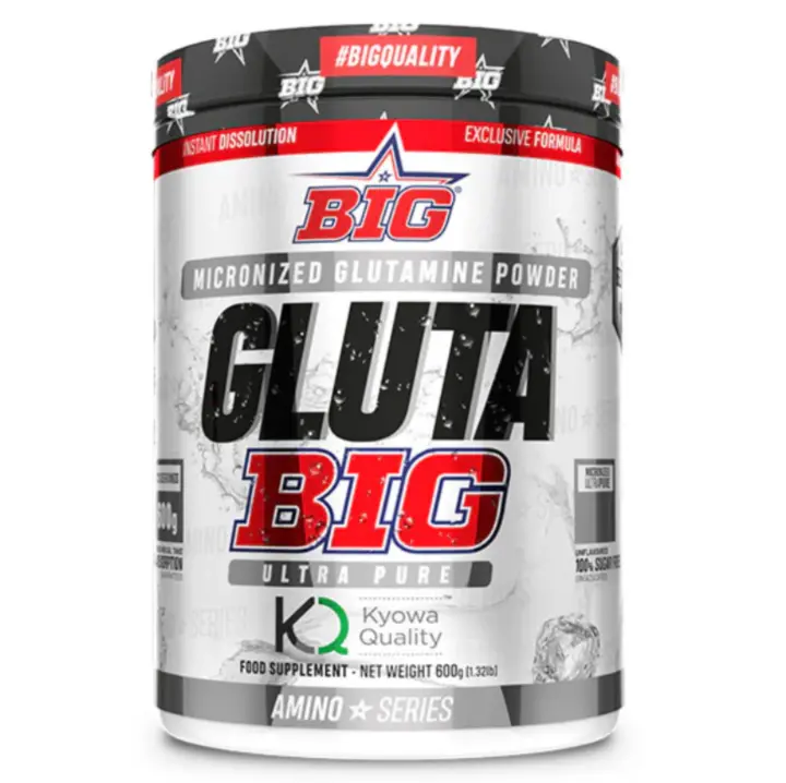 GLUTABIG - Glutamina de Big - Ultra pure *Glutamina micronizada en Polvo* 600g - patente KYOWA - 1