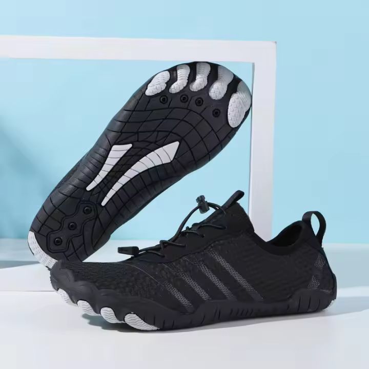 Zapatos para nadar al aire libre, zapatos para trekking en ríos, zapatos de playa descalzos y agradables para la piel, zapatos acuáticos antideslizantes para esnórquel que interfieren con la velocidad - 1