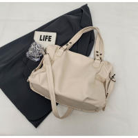 Bolso De Hombro Para Mujer De Gran Capacidad En Color Negro Suave De Cuero Bolsa De Compras Grande Bolsa Bandolera De Viaje - details 7