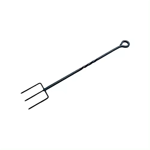 tostador metalico. color negro 51cm edm - 1