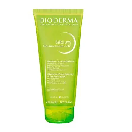 Bioderma Sebium Gel Moussant Actif Limpieza Activa 200Ml - 1