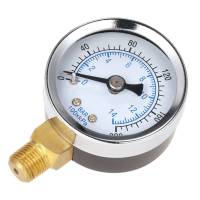 Gauge De Presión 1/8" Male NPT 0-200psi 0-14bar Para Compresor De Aire Y Hidráulica Medidor De Vacío Y Prueba De Presión - details 5
