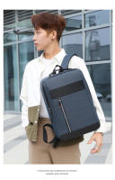 Mochila Impermeable Para Hombre Con USB Mochila De 15.6 Pulgadas Para Laptop Estilo Clásico Material Nylon Capacidad 20-35 Litros - details 15