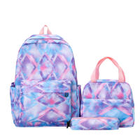 Nueva Moda Mochila Tres Piezas Casual Para Estudiantes Bolsa De Almuerzo Escolar Tres-en-un Bolsa De Hombro Estilo Campus - details 16