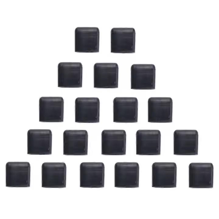 20 piezas de cubiertas protectoras de goma antirayaduras para parrilla de freidora de aire y cocina. - 1