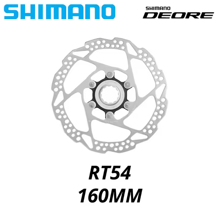 Freno De Disco Shimano Deore SM RT54 Para Bicicleta Bloque De Fijación Central 160MM 180mm SM-RT54 Compatible Con Deore M610 M6000 - 1