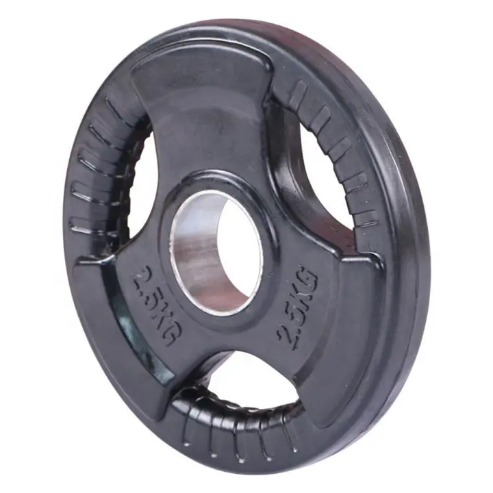 Ozio Fitness OZIOFITNESS Disco de Pesas 2,5 Kg Olímpico 50 Mm Goma Premium 3 Agarres - 1
