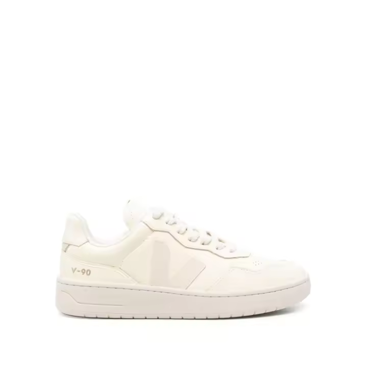 Zapatillas Veja V-90 Amarillo Palo Beige - 1