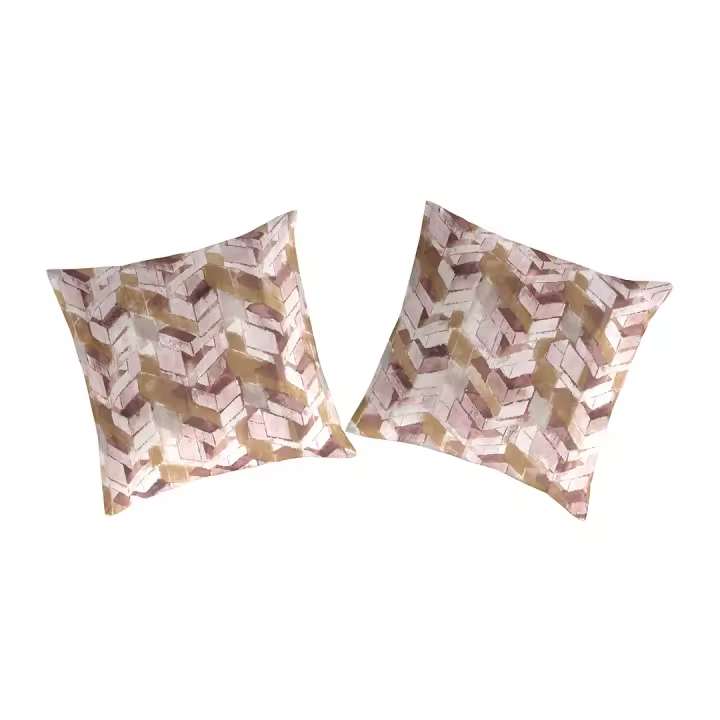GUY LAROCHE - 2 cuadrantes 1005 algodón percal NUNET 65x65 cm - 1