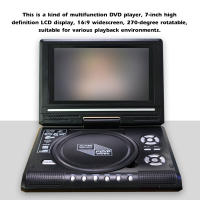 Reproductor de DVD Portátil con Pantalla Giratoria HD de 7,8'', Altavoz Estéreo, Soporta Discos/SD/USB - details 5
