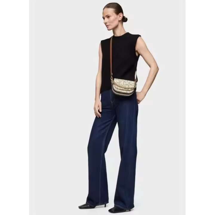 Bolso Tous Mini Band Medialuna Kaos Icon beige - 1