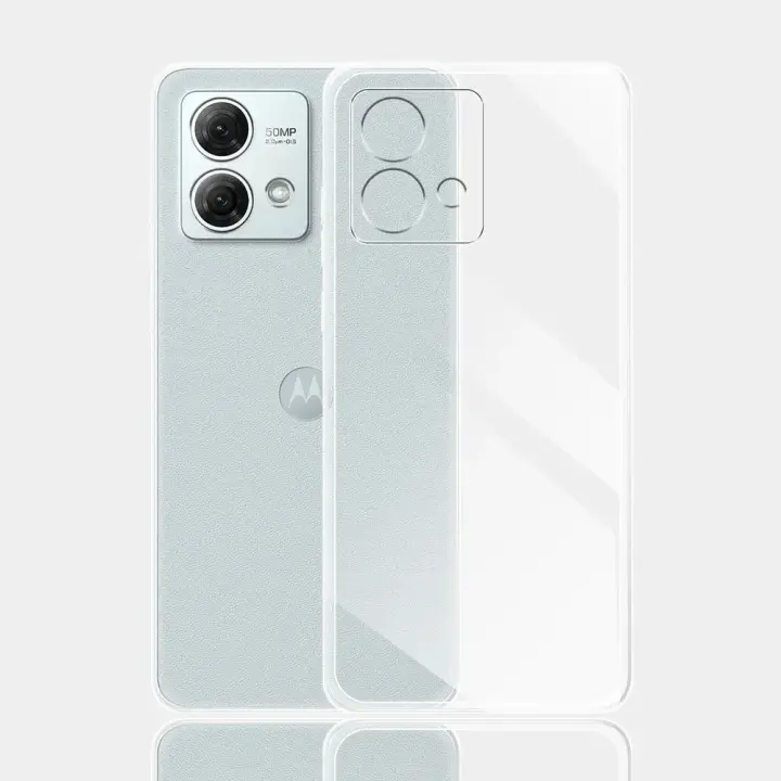 Funda Transparente Suave Protectora Para Motorola Moto G84 Silicona Matte Cubierta De Plástico Ultrafina Antideslizante - 1