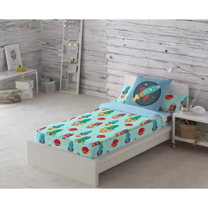 SACO NORDICO INFANTIL 100% ALGODÓN SIN RELLENO GALA REVERSO COOL KIDS FABRICADO EN ESPAÑA - 1