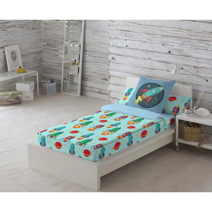 SACO NORDICO INFANTIL 100% ALGODÓN SIN RELLENO GALA REVERSO COOL KIDS FABRICADO EN ESPAÑA - 1