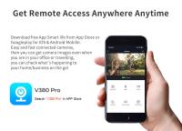 Cámara IP Inteligente Para El Hogar 8MP 4K Dual Lens Con Tarjeta SIM 4G Visión Nocturna Color Protección De Seguridad CCTV Instalación Interior - details 13