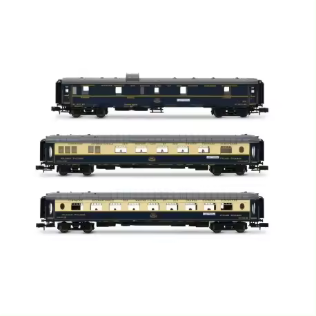 ARNOLD - Segundo set de 3 coches "Edelweiss Pullman Express". CIWL. - 1