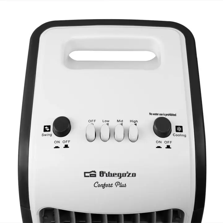 Climatizador Climatizador ORBEGOZO AIR 38  | Climatizador 3 en 1 con filtro extraíble y acumuladores de frío,humidificación, 80w - 1