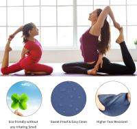 Estera de yoga Esteras de yoga antideslizantes gruesas para mujeres Hombres Esteras de ejercicio para gimnasio en casa con correa de transporte TPE Estera de entrenamiento ecológica para yoga Meditación Pilates 183x61x0,6 cm - details 9
