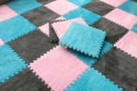 Carpetas De Piso De 20 Piezas Estilo Ins Para Habitación Dormitorio Y Sala De Estar Resistentes a Manchas Y Splicing Tamaño 30x30 Cm Para Niños - details 11