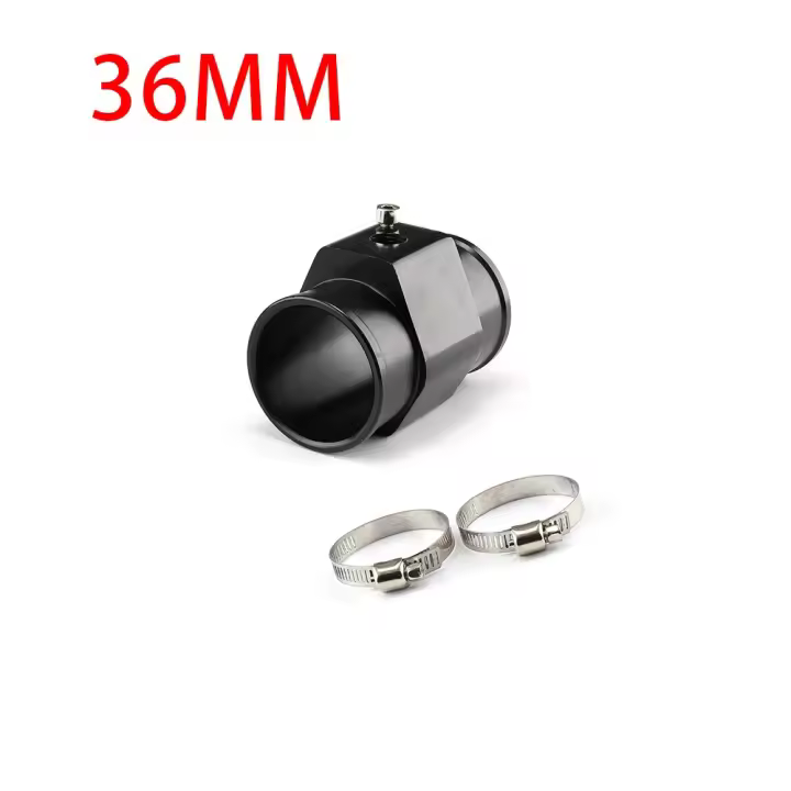 Adaptador De Tubo De Temperatura Del Radiador Aluminio Para Medidor De Temperatura Del Agua Universal Para Diferentes Coches 26mm/28mm/30mm/32mm/34mm/36mm/38mm/40mm - 1