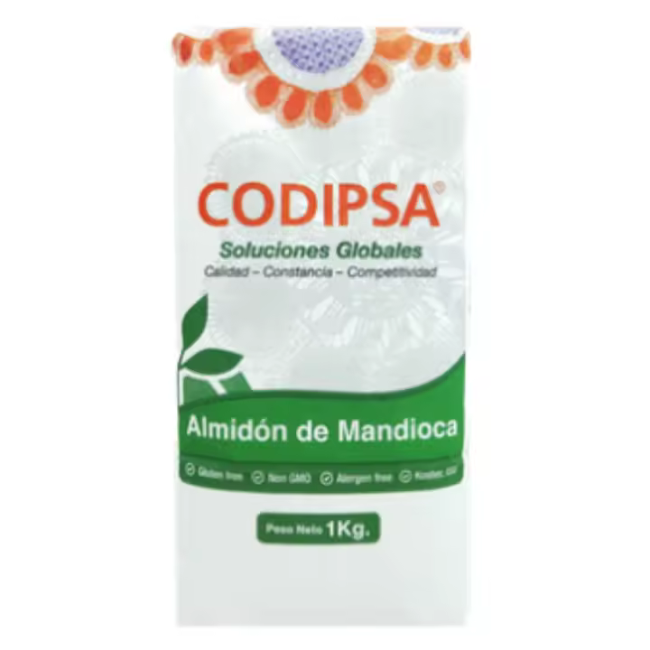 Harina de Mandioca Codipsa 1kg - Producto de Almidón para Hornear en Casa - 1