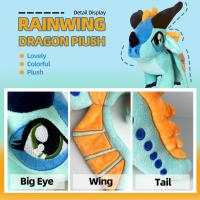 Juguete De Peluche Dragón De Ojos Grandes Kawaii Azul Para Niños Y Niñas Decoración De Habitación Juguetes Suaves De Dinosaurio Para Bebés - details 2