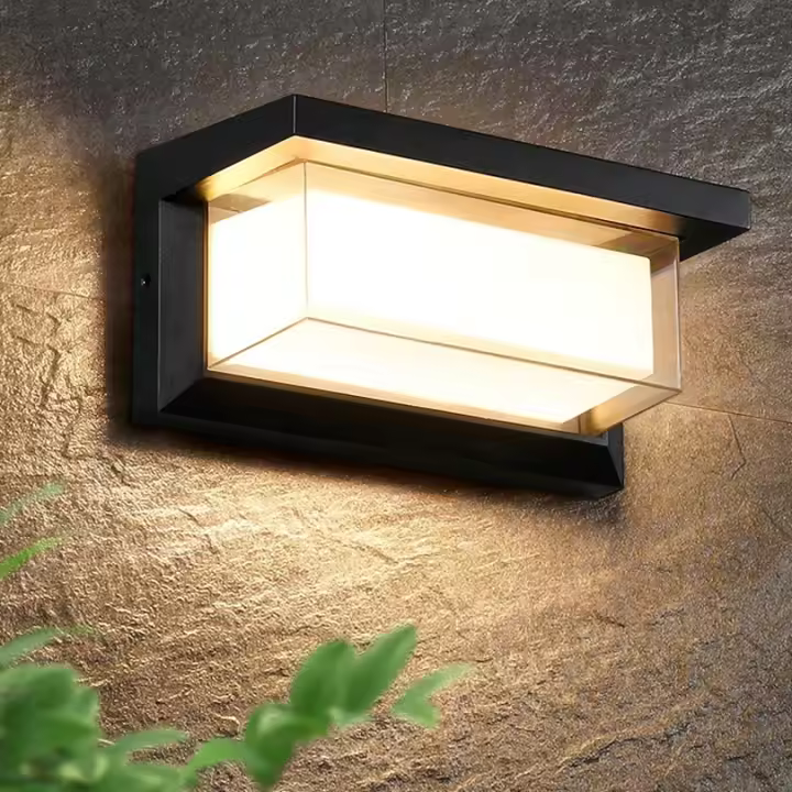 Lámpara De Pared Exterior LED Impermeable Con Sensor De Movimiento Iluminación Exterior Para Porche Balcon Y Jardín - 1