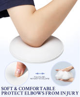 Almohadilla De Descanso Para Codos De Cuero Genuino De Microfibra No Slip Para Technicinas De Uñas Profesionales Para Salón De Manicura Y Peluquería - details 1