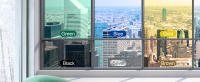 Película De Ventana De Privacidad Espejo Unidireccional Autoadhesiva Para Control De Calor Y Protección UV Decorativa Para Hogar Y Oficina - details 1