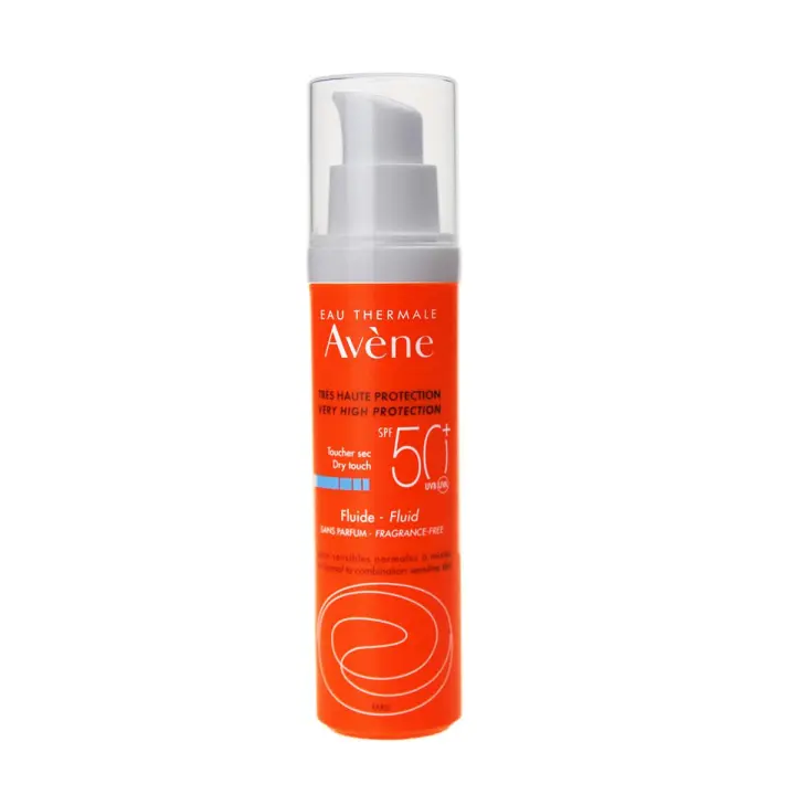 Avène fluido solar sin perfume ultraligero spf 50+ 50 ml - 1