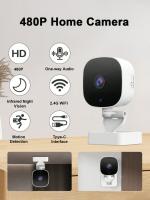 Cámara de Vigilancia inteligente Full HD, Visión Nocturna a Todo Color, Captura de Voz unidirección, detección de Movimiento advancada, Perfecta para la supervisión de la seuridad de Ancianos y mascotas, seuridad Doméstica y Uso en - details 0
