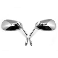 Par De Espejos Retrovisores Para Motocicleta 10mm Electromóvil Scooter E-Bike Adecuado Para Honda Shadow Ace Spirit Magna VT750 - details 1