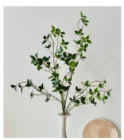 Planta Artificial De Milán Verde 105cm Flores Silken Decoración Para Bodas Hogar Sala De Estar Fotografía Propiedades - details 9