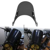 Deflector De Viento Compacto Para Motocicletas Universal Espejo Retro Con Faro De 4-7'' Pantalla De Viento Deportiva - details 0
