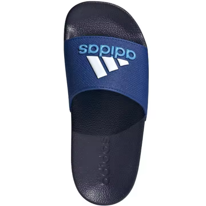 ADIDAS SANDALIAS ADILETTE SHOWER K NEGRO CON AZUL - 1