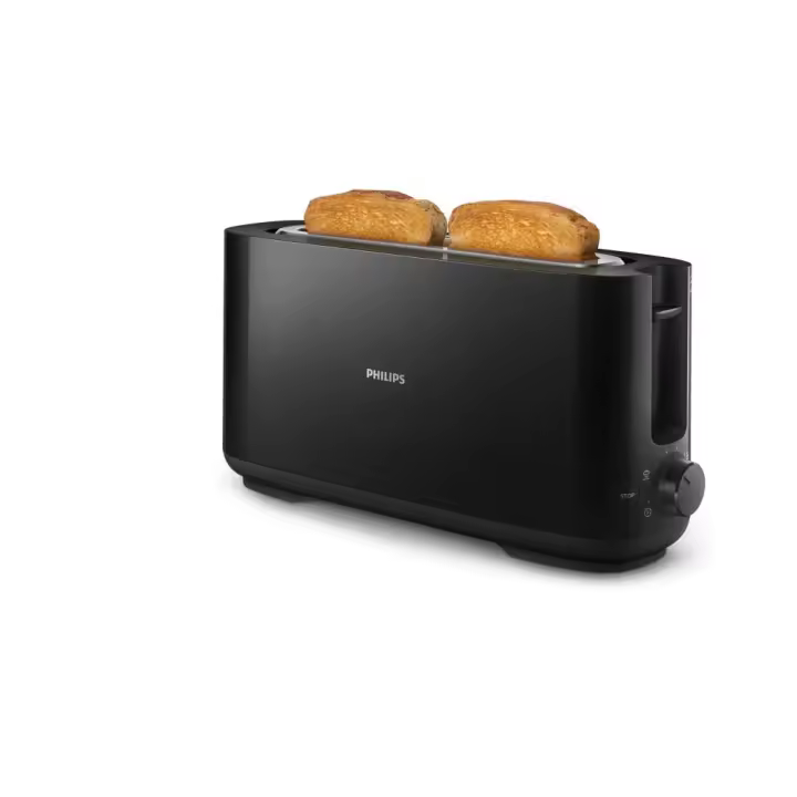 TOSTADORA PHILIPS HD2590/90 1030W NEGRO - 1