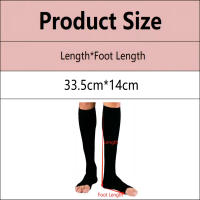 Calcetines De Compresión Para Prevenir Varices De Tobillo a Pierna Completa Para Mujeres Y Hombres Calcetines De Soporte Con Estilo Solado 1 Paquete Alivio De La Calfatura - details 0