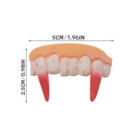 Dientes Falsos Para Perro Divertidos Disfraz De Dentadura Dental Para Decoración De Mascotas Halloween Cosplay Humanos Y Vampiros Juguetes De Interacción - details 13